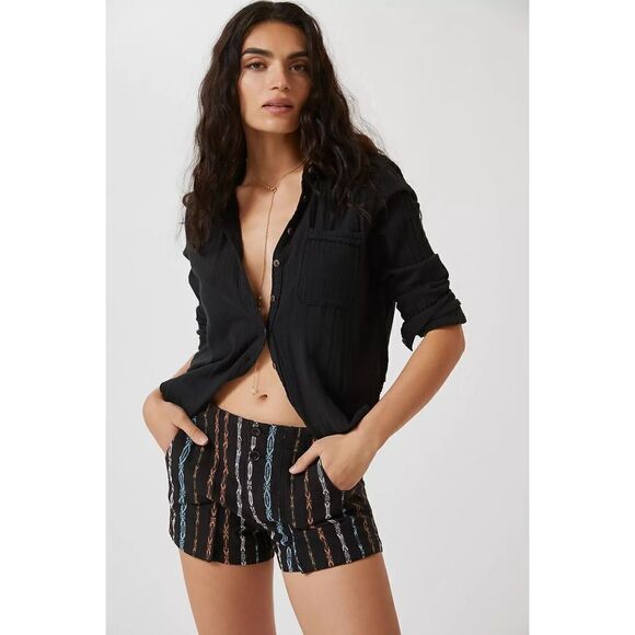 NWT Anthropologie The Beach Shorts Size 14 - Picture 2 of 11